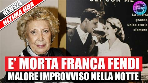 funerali di franca fendi|Morta Franca Fendi, la terza delle cinque sorelle della storica .